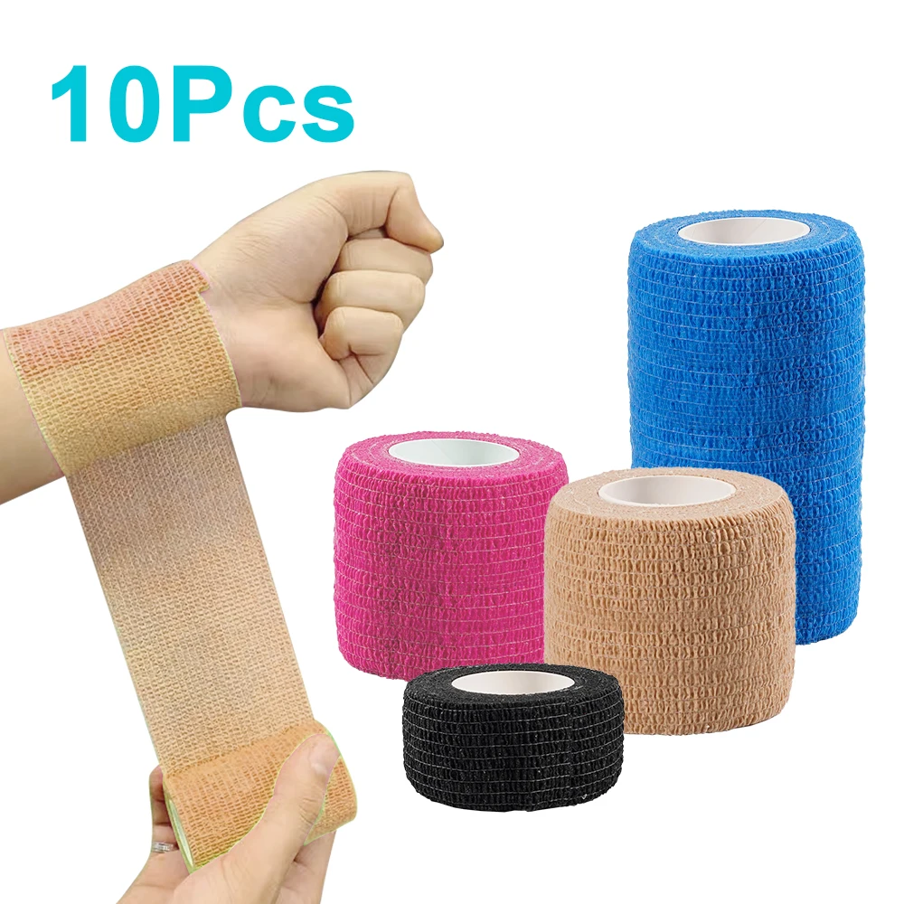 Finger Tape Athletic - 10 Rolls Athletic Shoulder Tattoo Accessories