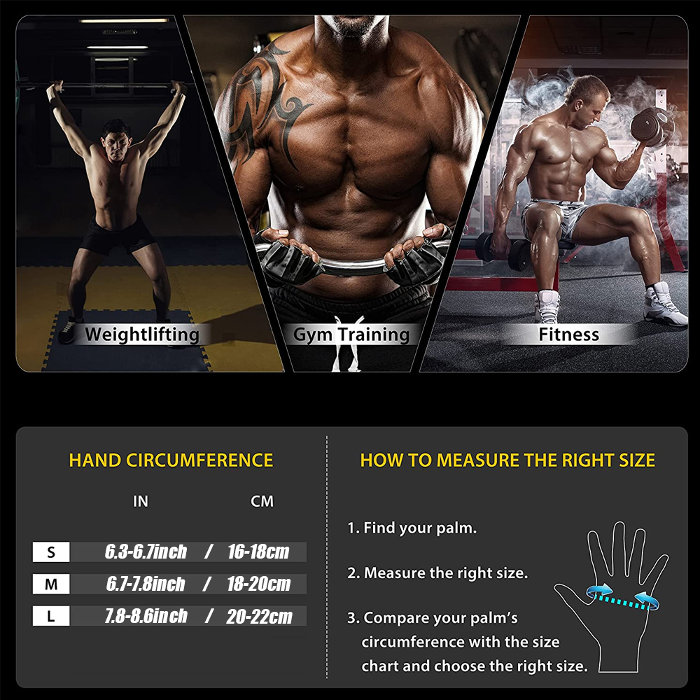 Fitness Gloves with Wrist Supp - Crossfit Gear Men recensione e prezzo