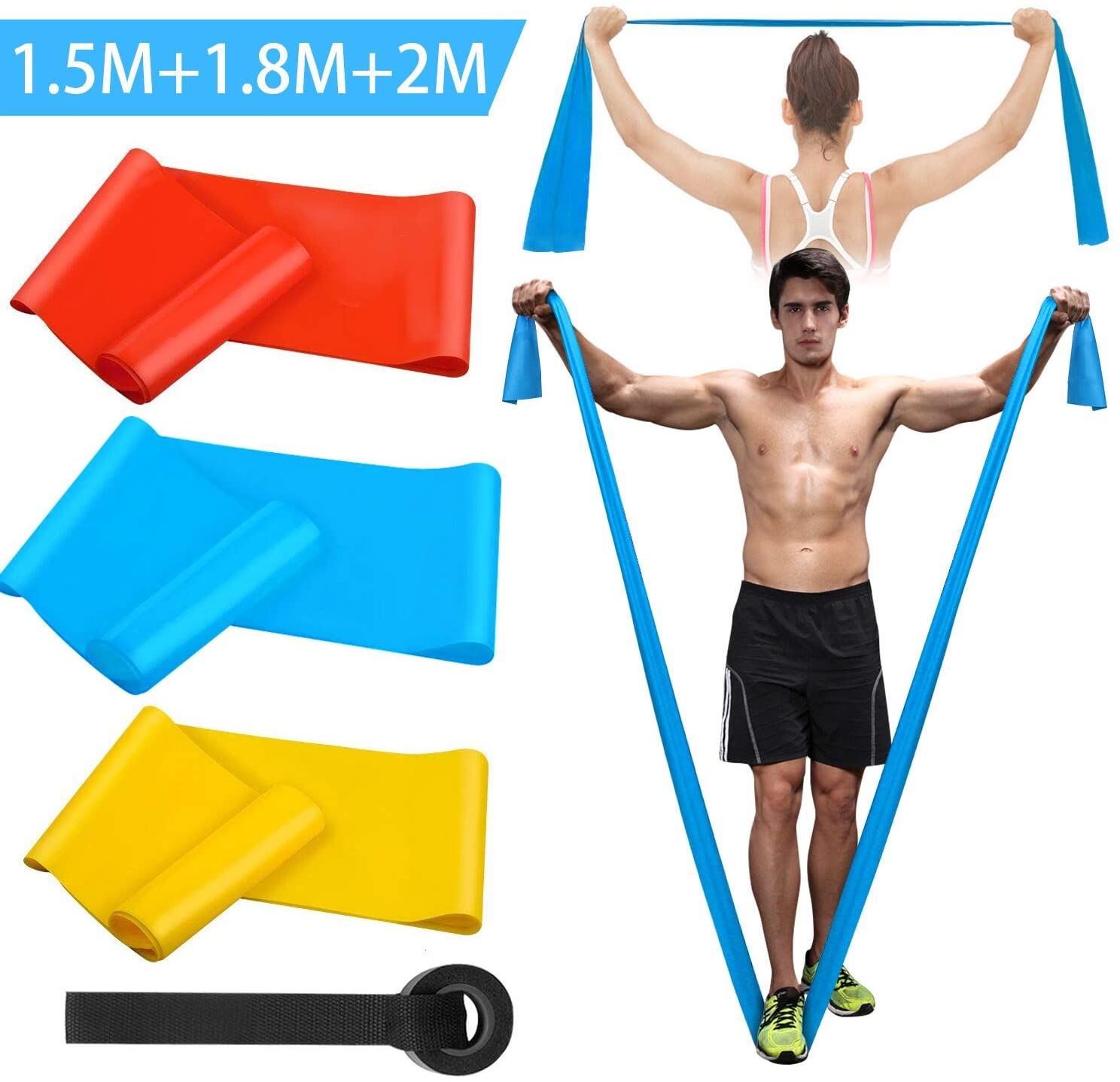 Elastic Fitness Bands 3Pcs Res - Finger Tape Athletic recensione e prezzo