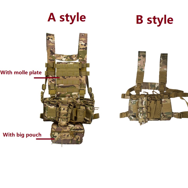 D3CR Chest Rig Vest Multicam B - Crossfit Gear Men recensione e prezzo