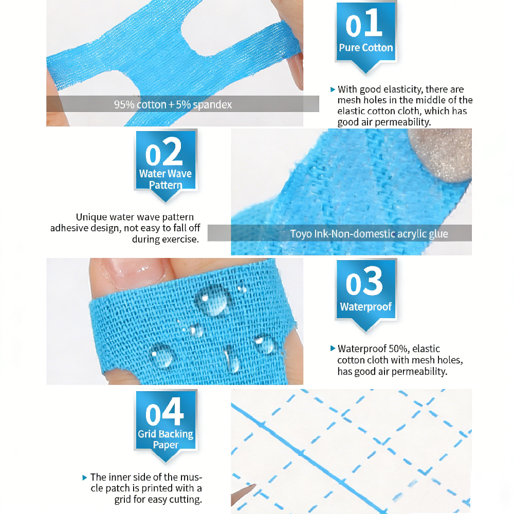 10PCS Kinesiology Tape for Fin - Finger Tape Athletic recensione e prezzo