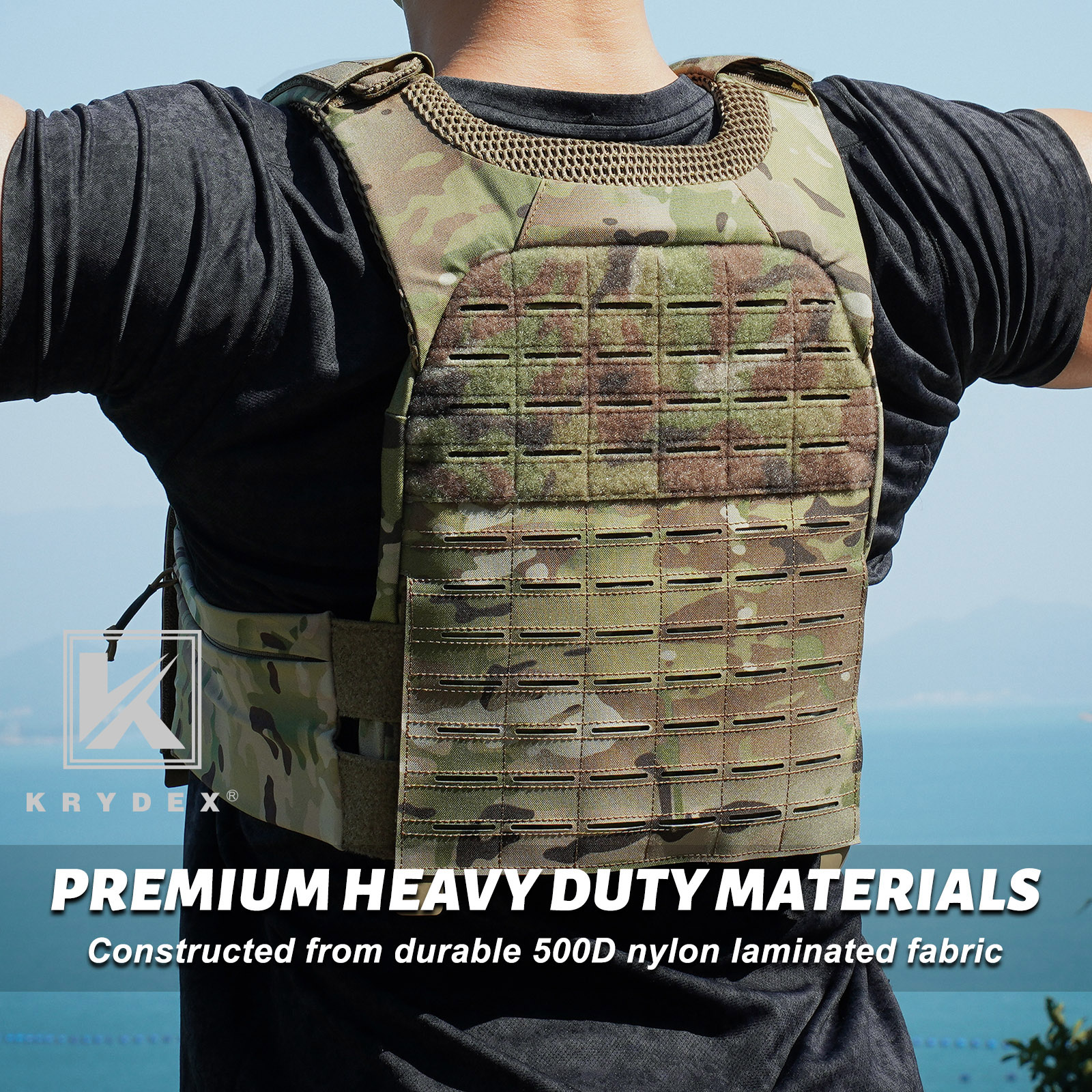 KRYDEX Laser MOLLE Tactical 30 - Crossfit Weight Vest recensione e prezzo