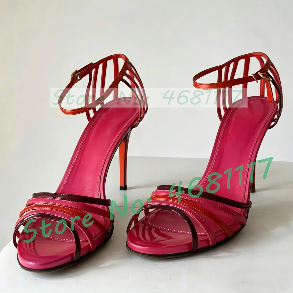 Black Caged Open Toe High Heel - Crossfit Ladies recensione e prezzo
