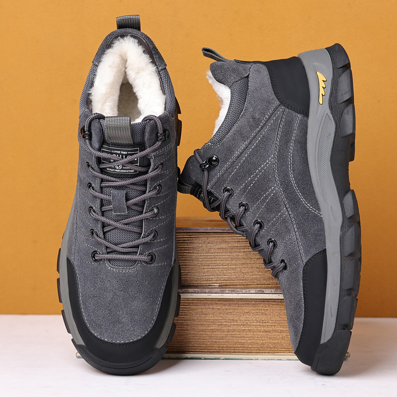 Men Winter Leather Shoes Warm  - Crossfit Outdoor recensione e prezzo