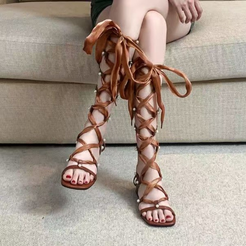 Real Leather Roman Sandals Wom - Crossfit Youtube recensione e prezzo