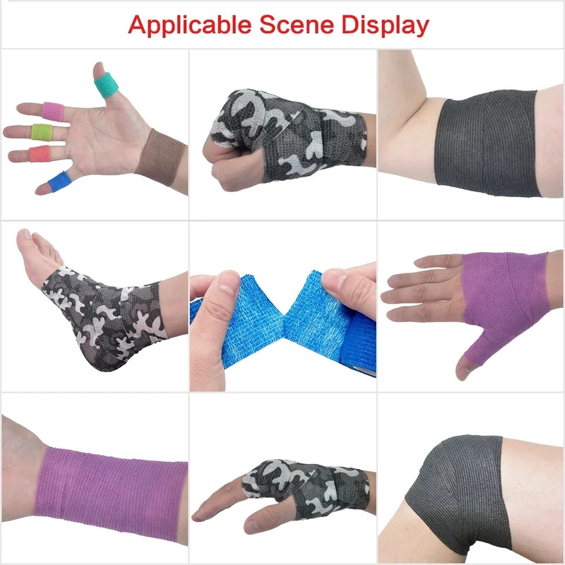 6/12pcs Colorful Sport Self Ad - Finger Tape Athletic recensione e prezzo