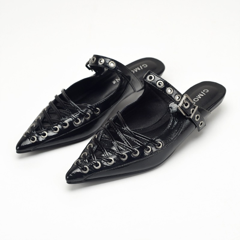 Pointed Toe Lace Up Women Slip - Crossfit Ladies recensione e prezzo