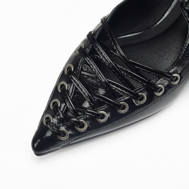 Pointed Toe Lace Up Women Slip - Crossfit Ladies recensione e prezzo